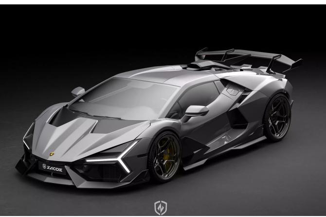 H Lamborghini Revuelto γίνεται ακόμα πιο άγρια με το Νέο Κιτ της Zacoe 